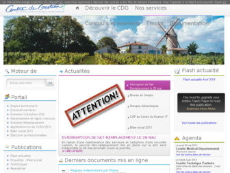 cdg17.fr website preview