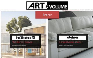 artetvolumedesign.com website preview