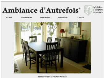 ambiancedautrefois.fr website preview