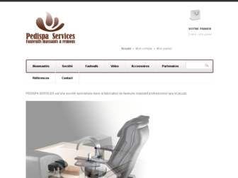 pedispaservices.com website preview