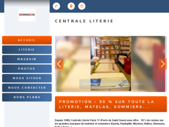 magasin-literie-paris.fr website preview