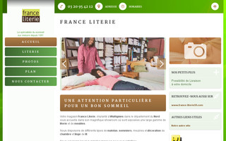 france-literie-59.fr website preview