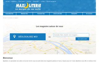 magasin.maxiliterie.fr website preview