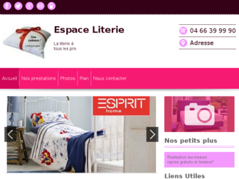 espace-literie-gard.fr website preview