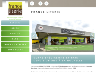 compagnie-literie-larochelle.fr website preview