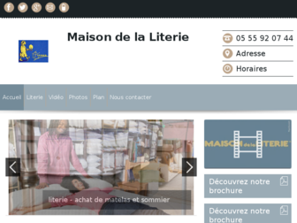 maisondelaliterie-19.fr website preview