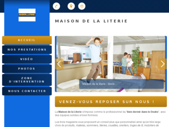 maisondelaliterie25.com website preview