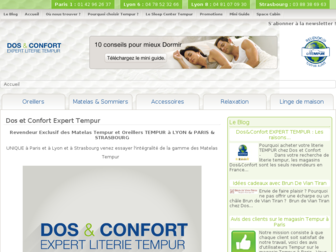 dosetconfort.com website preview