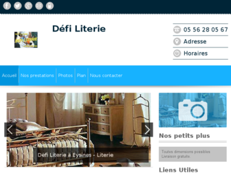 defiliterie33.com website preview