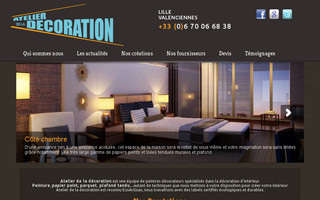 atelierdeladecoration.com website preview