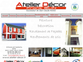 atelier-decor.fr website preview