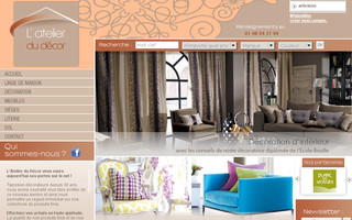 latelierdudecor.fr website preview