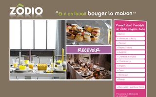 zodio.fr website preview