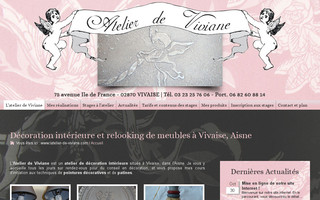 latelier-de-viviane.com website preview