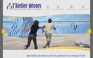 latelierdecors.com website preview