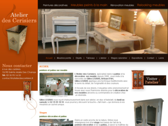 atelierdescerisiers.fr website preview