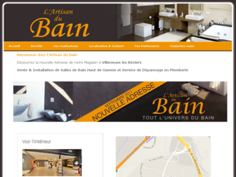 artisan-du-bain.fr website preview