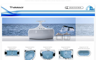 baignoire.fr website preview