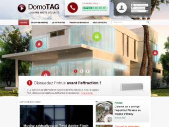 domotag.com website preview