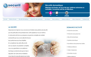 securil.fr website preview