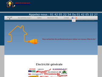 electricien-paris15.fr website preview