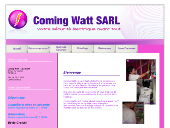 comingwatt.com website preview