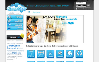 devis-city.fr website preview