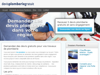 devisplomberiegratuit.com website preview