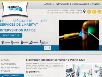 urgence-habitat.fr website preview