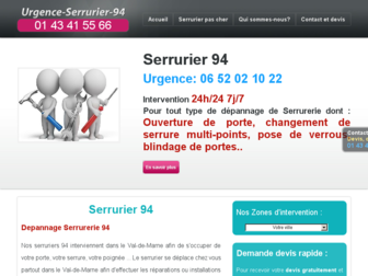 urgence-serrurier-94.fr website preview