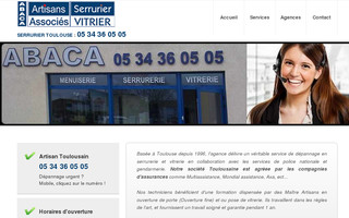 serrurier-toulouse.com website preview