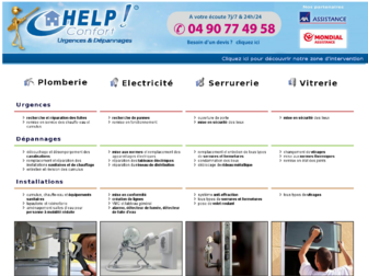 urgences-depannages.fr website preview