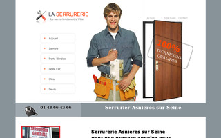 serrurerieasnieressurseine.net website preview