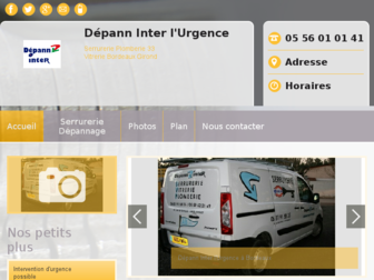 depann-inter-serrurerie.fr website preview