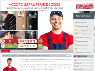 serrurier-decines.com website preview