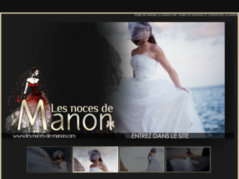 les-noces-de-manon.com website preview