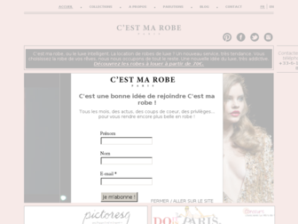 cestmarobe.com website preview