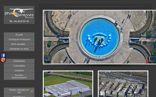 photographie-aerienne.com website preview