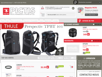 e-pictis.fr website preview