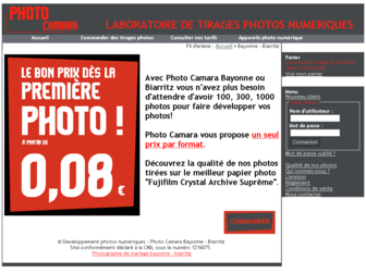 photo-camara.fr website preview
