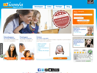 iconea.fr website preview