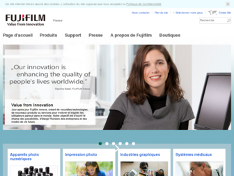 fujifilm.eu website preview