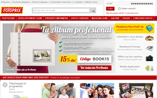 fotoprix.com website preview