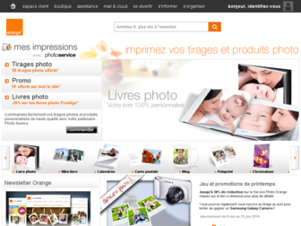 photos.orange.fr website preview