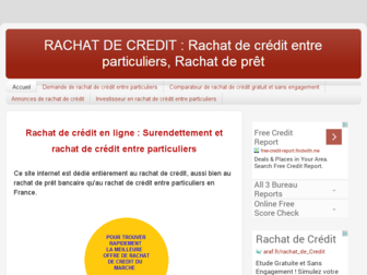 rachat-credit-entre-particulier.com website preview