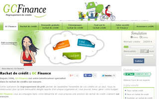 gcfinance.fr website preview