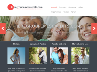 jeregroupemescredits.com website preview