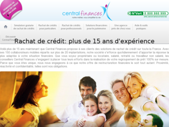 centralfinances.fr website preview