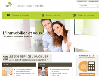pret-immobilier.april.fr website preview
