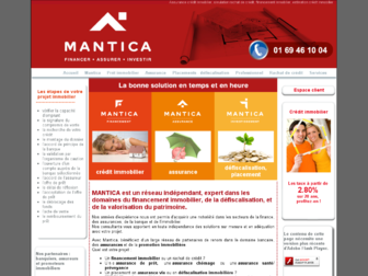 mantica.fr website preview